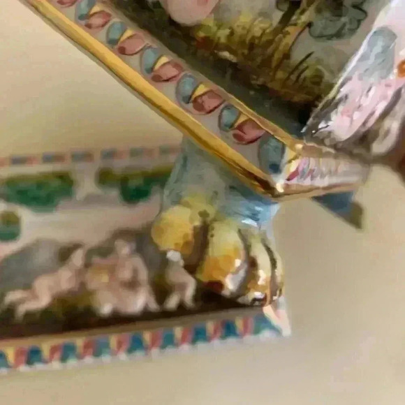 eugenio pattarino cherubs trinket box cappa di monte - Picture 3 of 11